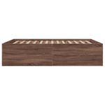 Casa si Gradina - Mobilier - Paturi si accesorii - Paturi - Cadru de pat, stejar maro, 150x200 cm, lemn prelucrat - Infinity.ro