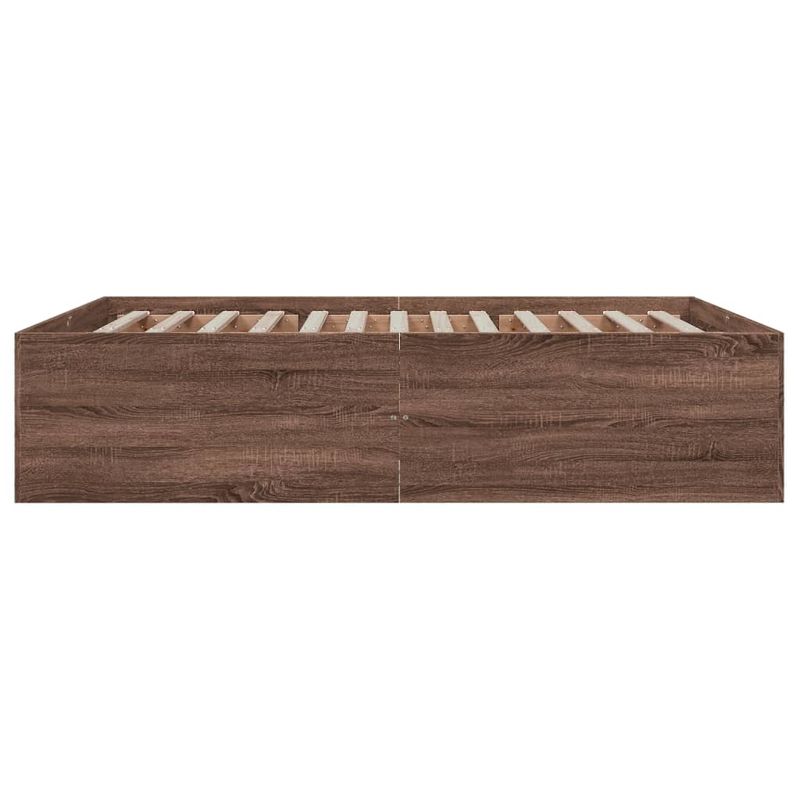 Casa si Gradina - Mobilier - Paturi si accesorii - Paturi - Cadru de pat, stejar maro, 150x200 cm, lemn prelucrat - Infinity.ro