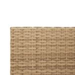 Casa si Gradina - Gradina si terasa - Mobilier exterior - Seturi mobila gradina - Canapea de gradina cu masa/perne, forma de L, poliratan bej - Infinity.ro