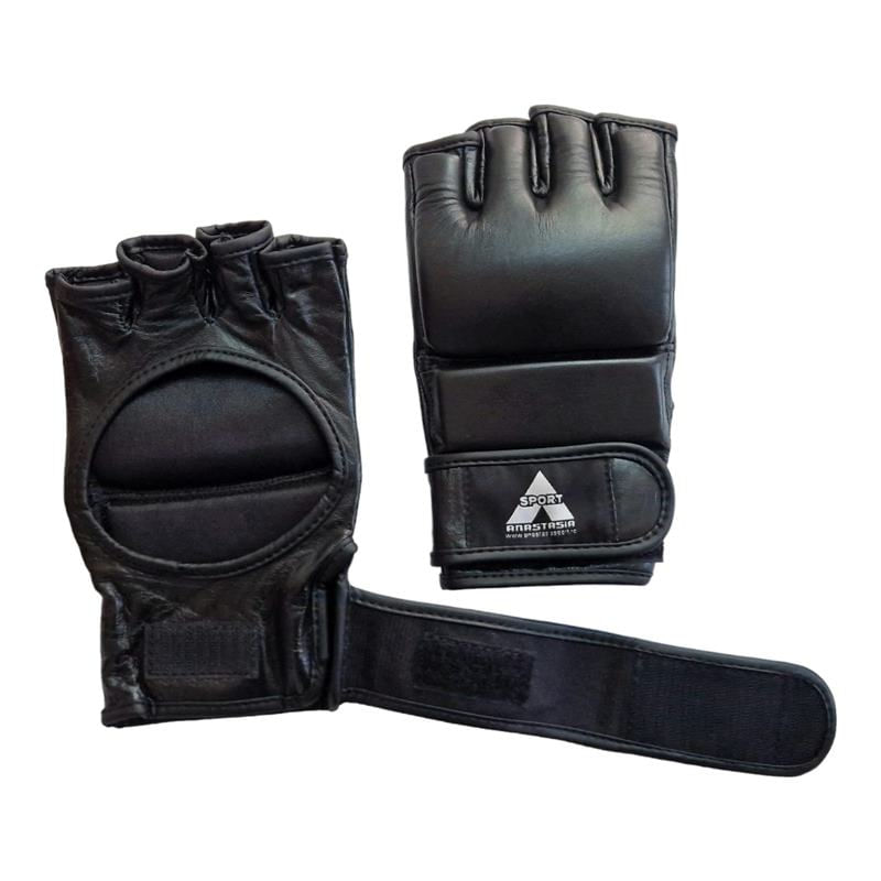 Sport si Outdoor - Sporturi de contact - Saci de box si accesorii - Manusi MMA Anastasia Sport piele naturala, marime S - Infinity.ro