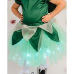 Fashion, accesorii si bijuterii - Copii - Imbracaminte copii - Fuste copii - Fustita cu Luminite, CLOPOTICA, Zana Primaverii Licurici - 2-3 ani (92-98 cm), Tulle extra soft - Infinity.ro