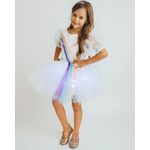 Fashion, accesorii si bijuterii - Copii - Imbracaminte copii - Fuste copii - Fustita cu Luminite, CURCUBEU SUPERB - 3-18 luni (68-86 cm) - Infinity.ro