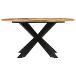 Casa si Gradina - Mobilier - Mese si birouri - Mese bucatarie si dining - Masa de bucatarie, Ø150x76, lemn masiv de mango brut - Infinity.ro