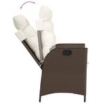 Casa si Gradina - Gradina si terasa - Mobilier exterior - Seturi mobila gradina - Set mobilier de gradina cu perne, 7 piese, maro, poliratan - Infinity.ro