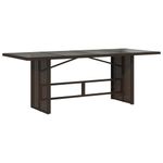 Casa si Gradina - Gradina si terasa - Mobilier exterior - Seturi mobila gradina - Set mobilier de gradina cu perne, 7 piese, maro, poliratan - Infinity.ro