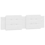 Casa si Gradina - Mobilier - Paturi si accesorii - Accesorii paturi - Tablie de pat Alb 140 cm Lemn compozit - Infinity.ro