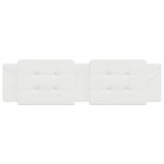 Casa si Gradina - Mobilier - Paturi si accesorii - Accesorii paturi - Tablie de pat Alb 140 cm Lemn compozit - Infinity.ro