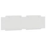 Casa si Gradina - Mobilier - Paturi si accesorii - Accesorii paturi - Tablie de pat Alb 140 cm Lemn compozit - Infinity.ro