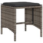 Casa si Gradina - Gradina si terasa - Mobilier exterior - Seturi mobila gradina - Set canapea de gradina cu perne, 4 piese, gri, poliratan - Infinity.ro