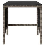 Casa si Gradina - Gradina si terasa - Mobilier exterior - Seturi mobila gradina - Set canapea de gradina cu perne, 4 piese, gri, poliratan - Infinity.ro