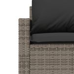 Casa si Gradina - Gradina si terasa - Mobilier exterior - Seturi mobila gradina - Set canapea de gradina cu perne, 4 piese, gri, poliratan - Infinity.ro