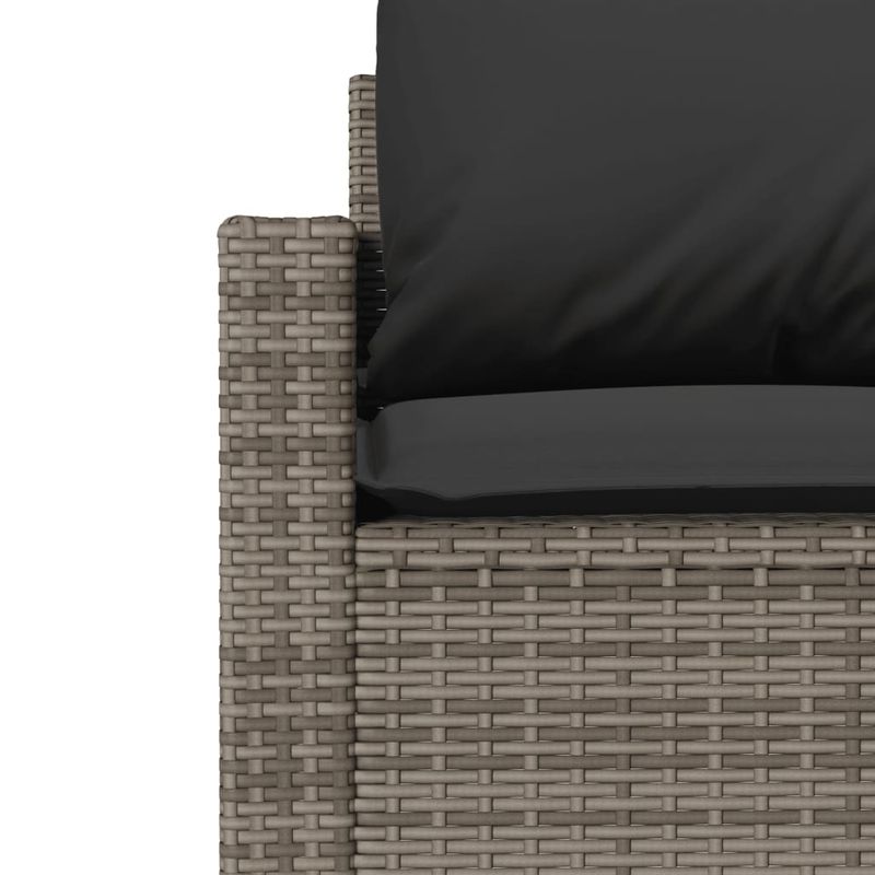 Casa si Gradina - Gradina si terasa - Mobilier exterior - Seturi mobila gradina - Set canapea de gradina cu perne, 4 piese, gri, poliratan - Infinity.ro