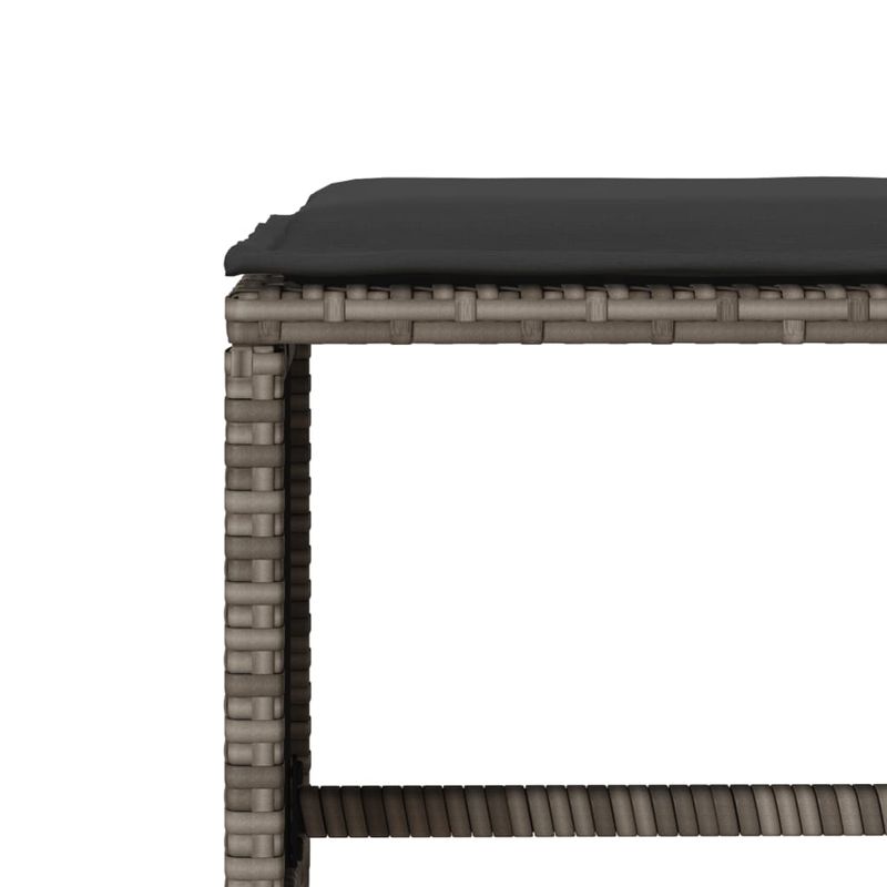 Casa si Gradina - Gradina si terasa - Mobilier exterior - Seturi mobila gradina - Set canapea de gradina cu perne, 4 piese, gri, poliratan - Infinity.ro