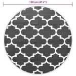 Casa si Gradina - Textile si covoare - Covoare - Covoare casa - Covor de exterior, albastru, Ø120 cm, PP - Infinity.ro