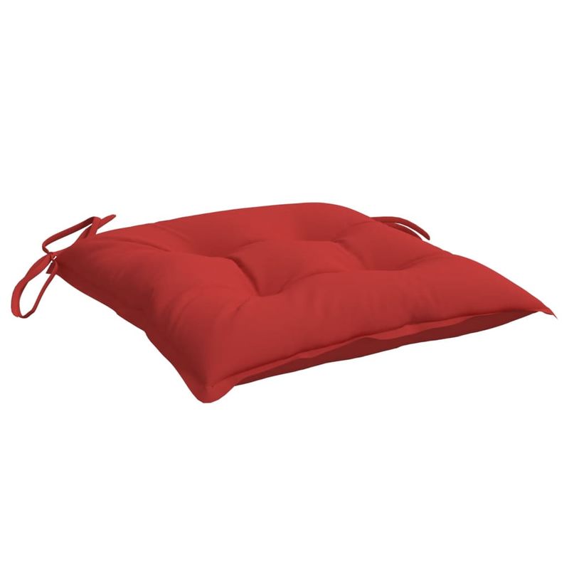Casa si Gradina - Textile si covoare - Perne si pilote - Perne decorative - Perne de scaun, 2 buc., rosu, 40x40x7 cm, textil oxford - Infinity.ro