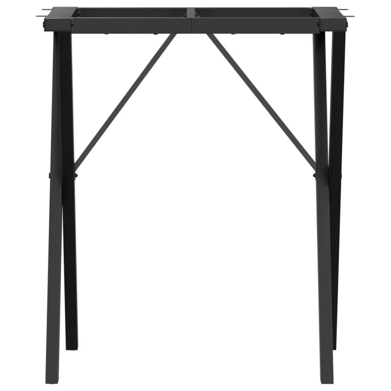 Casa si Gradina - Mobilier - Feronerie si accesorii mobila - Picioare masa de sufragerie X-Frame 60x50x73 cm Fonta - Infinity.ro