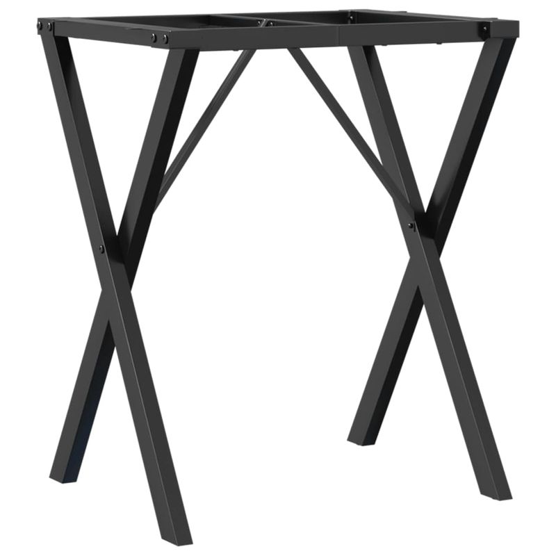 Casa si Gradina - Mobilier - Feronerie si accesorii mobila - Picioare masa de sufragerie X-Frame 60x50x73 cm Fonta - Infinity.ro