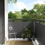 Casa si Gradina - Gradina si terasa - Garduri, panouri si accesorii - Paravan pentru balcon, antracit, 400x100 cm, poliratan - Infinity.ro