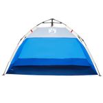 Sport si Outdoor - Camping - Corturi camping - Cort camping 4 persoane albastru azur impermeabil setare rapida - Infinity.ro