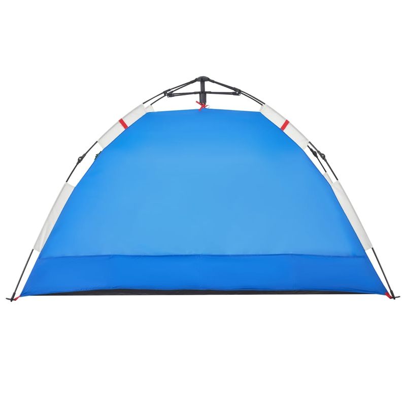 Sport si Outdoor - Camping - Corturi camping - Cort camping 4 persoane albastru azur impermeabil setare rapida - Infinity.ro