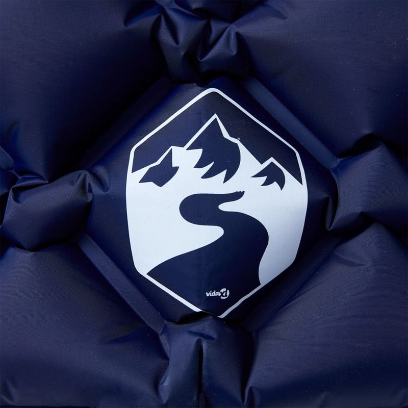 Sport si Outdoor - Camping - Saltele si accesorii pentru somn - Saltele camping - Saltea de camping gonflabila, cu perna integrata, bleumarin - Infinity.ro