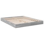 Casa si Gradina - Mobilier - Paturi si accesorii - Paturi - Cadru de pat, gri sonoma, 160x200 cm, lemn prelucrat - Infinity.ro