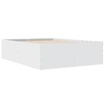 Casa si Gradina - Mobilier - Paturi si accesorii - Paturi - Cadru de pat, alb, 140x200 cm, lemn prelucrat - Infinity.ro