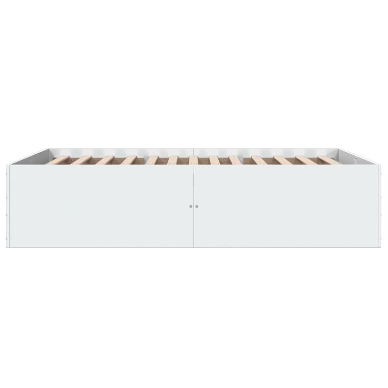 Casa si Gradina - Mobilier - Paturi si accesorii - Paturi - Cadru de pat, alb, 140x200 cm, lemn prelucrat - Infinity.ro