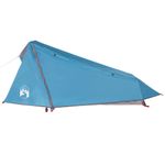 Sport si Outdoor - Camping - Corturi camping - Cort de camping tunel pentru 1 persoana, albastru, impermeabil - Infinity.ro