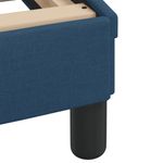 Casa si Gradina - Mobilier - Paturi si accesorii - Paturi - Pat cu saltea, albastru, 140x200cm, material textil - Infinity.ro