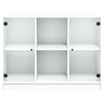 Casa si Gradina - Mobilier - Comode si corpuri - Comode - Dulap, alb, 101,5x37x75,5 cm, lemn prelucrat - Infinity.ro