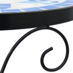 Casa si Gradina - Gradinarit si plante - Plante si ghivece - Ghivece si suporturi - Suporturi pentru plante, 3 buc., albastru si alb, ceramica - Infinity.ro