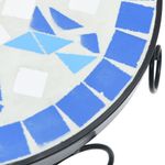 Casa si Gradina - Gradinarit si plante - Plante si ghivece - Ghivece si suporturi - Suporturi pentru plante, 3 buc., albastru si alb, ceramica - Infinity.ro