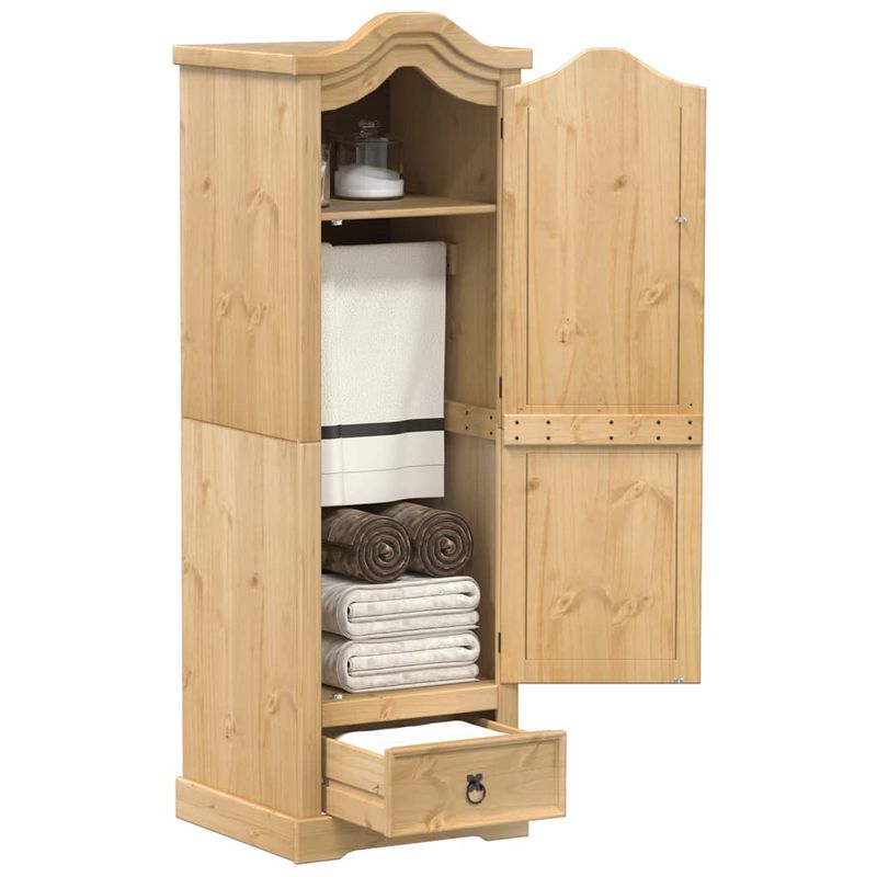 Casa si Gradina - Mobilier - Dulapuri si sifoniere - Sifoniere - Sifonier Corona, 55x52x170 cm, lemn masiv de pin - Infinity.ro