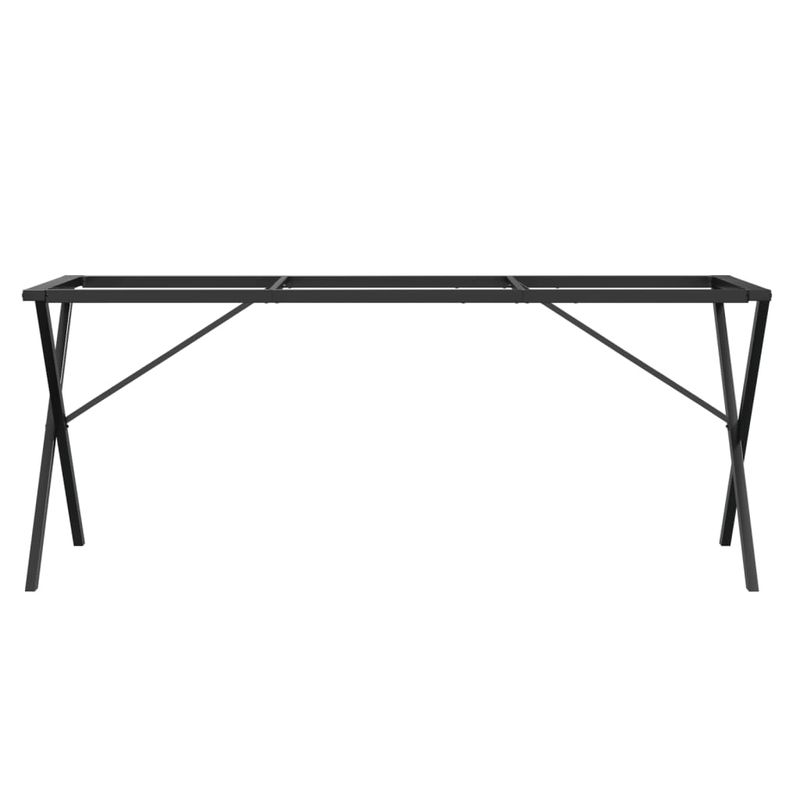 Casa si Gradina - Mobilier - Feronerie si accesorii mobila - Picioare masa de sufragerie X-Frame 180x80x73 cm Fonta - Infinity.ro