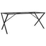 Casa si Gradina - Mobilier - Feronerie si accesorii mobila - Picioare masa de sufragerie X-Frame 180x80x73 cm Fonta - Infinity.ro