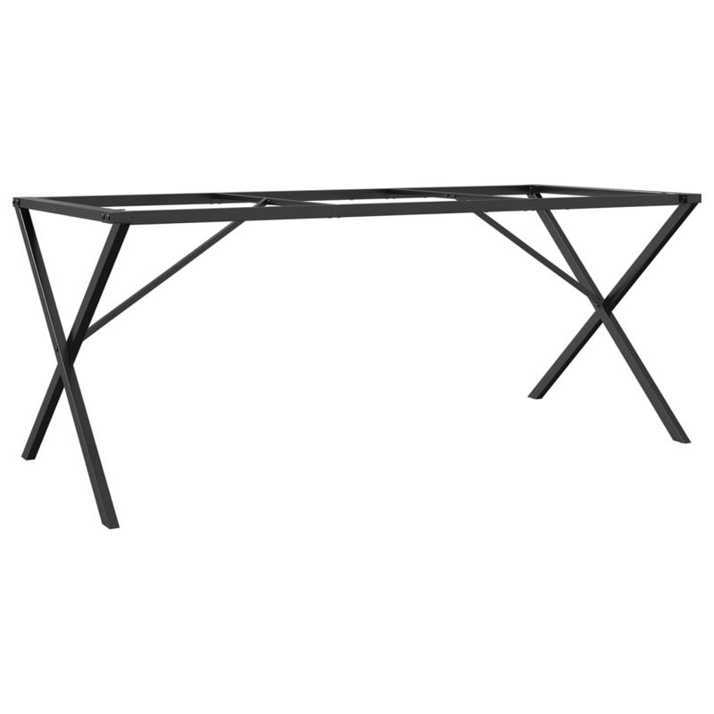 Casa si Gradina - Mobilier - Feronerie si accesorii mobila - Picioare masa de sufragerie X-Frame 180x80x73 cm Fonta - Infinity.ro