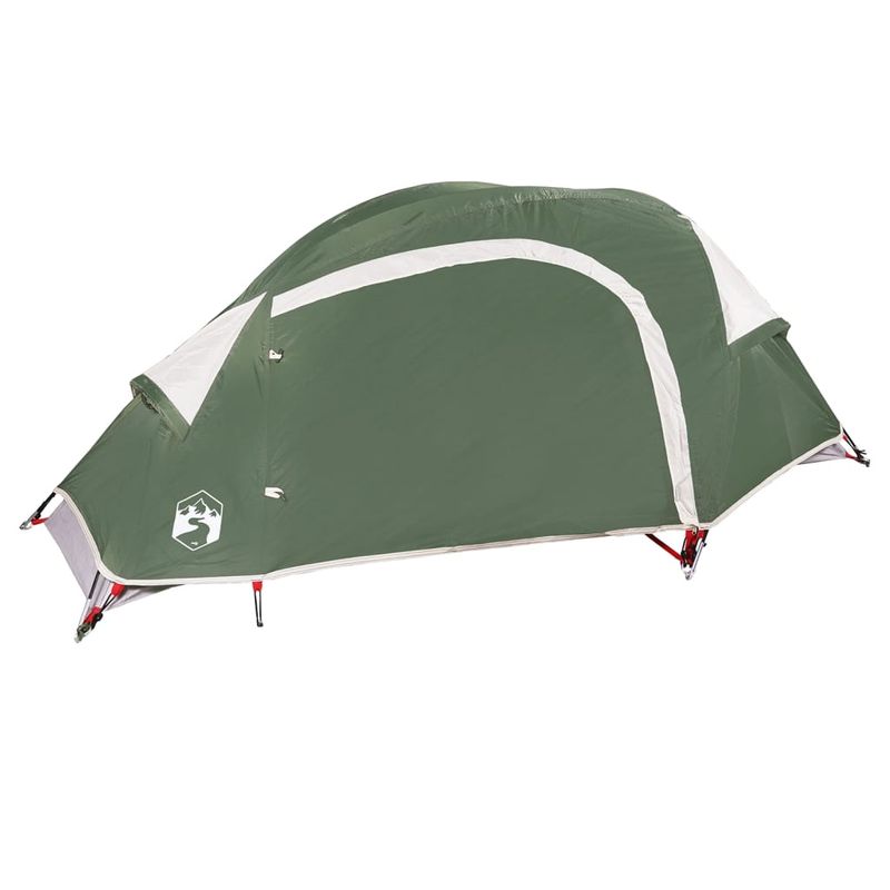 Sport si Outdoor - Camping - Corturi camping - Cort de camping cupola pentru 1 persoana, verde, impermeabil - Infinity.ro