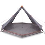Sport si Outdoor - Camping - Corturi camping - Cort de familie Tipi pentru 8 persoane gri impermeabil - Infinity.ro