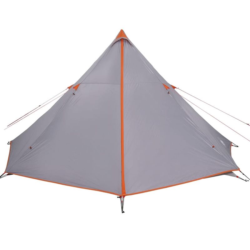 Sport si Outdoor - Camping - Corturi camping - Cort de familie Tipi pentru 8 persoane gri impermeabil - Infinity.ro