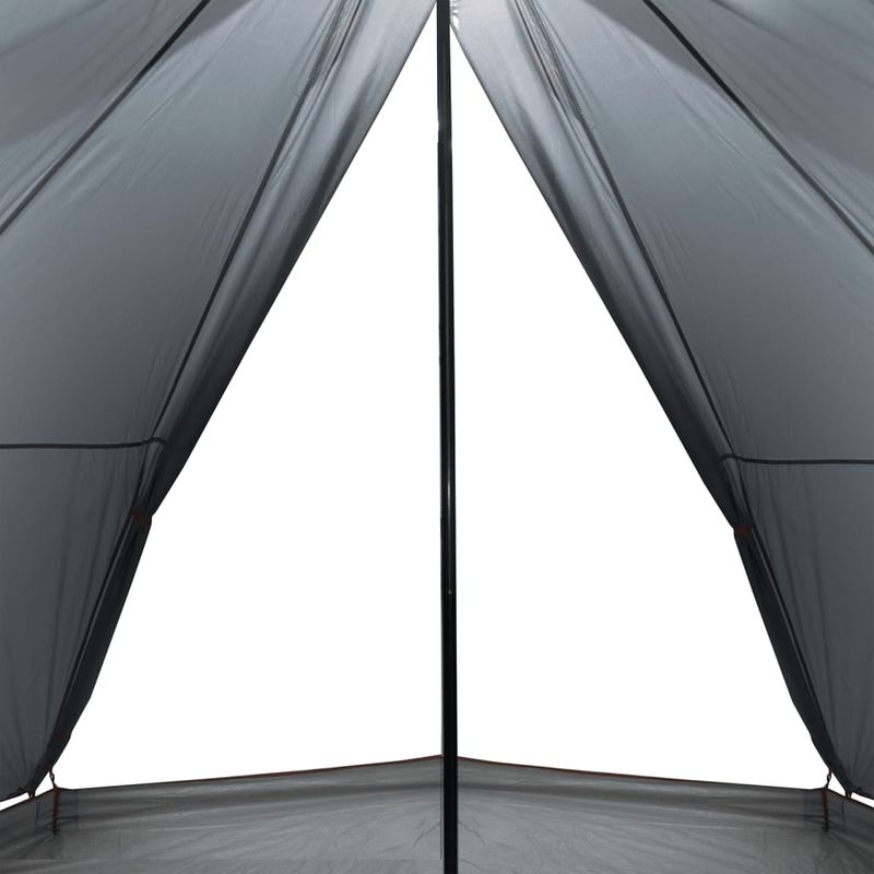 Sport si Outdoor - Camping - Corturi camping - Cort de familie Tipi pentru 8 persoane gri impermeabil - Infinity.ro