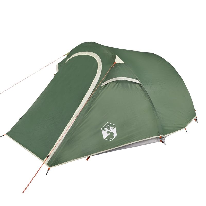 Sport si Outdoor - Camping - Corturi camping - Cort de camping pentru 3 persoane, verde, impermeabil - Infinity.ro