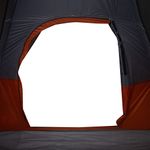 Sport si Outdoor - Camping - Corturi camping - Cort de familie cupola 9 persoane, gri/portocaliu, impermeabil - Infinity.ro