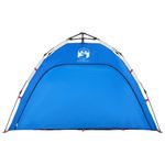 Sport si Outdoor - Camping - Corturi camping - Cort camping 4 persoane albastru azur impermeabil setare rapida - Infinity.ro
