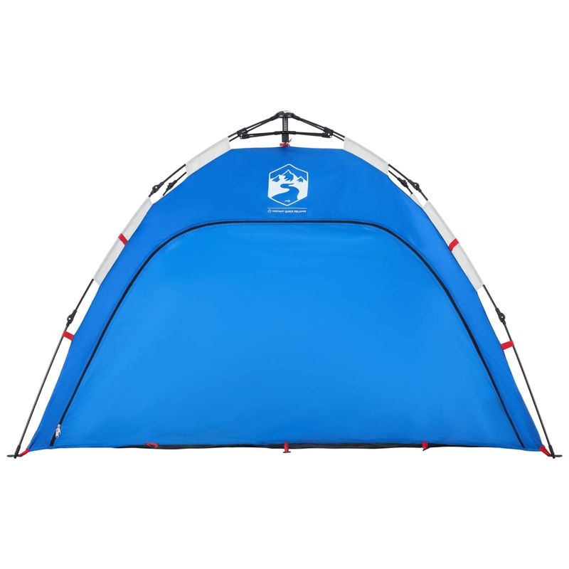 Sport si Outdoor - Camping - Corturi camping - Cort camping 4 persoane albastru azur impermeabil setare rapida - Infinity.ro