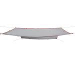 Sport si Outdoor - Camping - Copertine si adaposturi - Prelata de camping, gri și portocaliu, 300x294 cm, impermeabila, material oxford - Infinity.ro