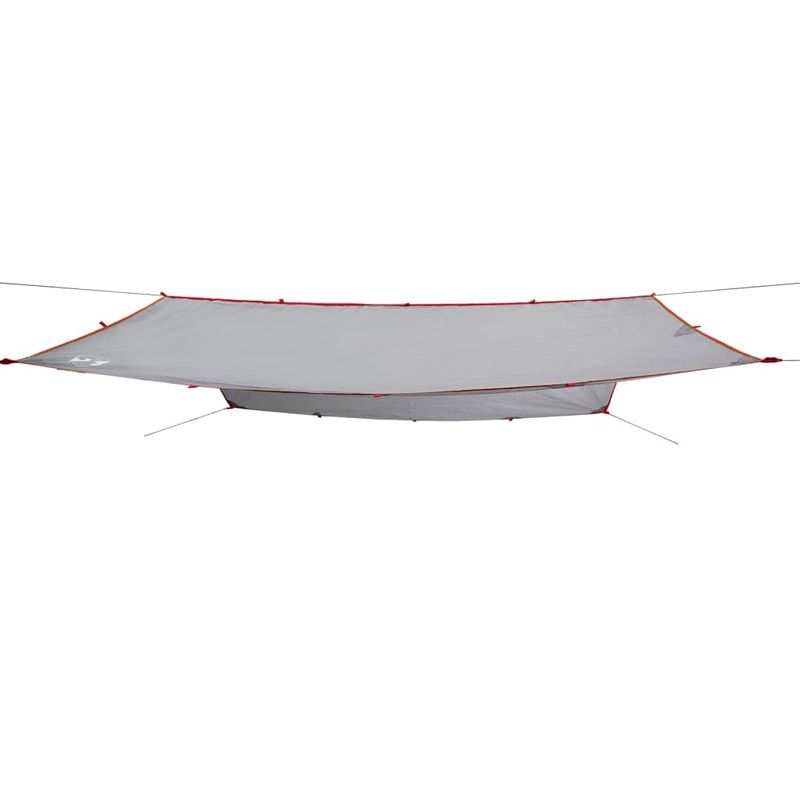 Sport si Outdoor - Camping - Copertine si adaposturi - Prelata de camping, gri și portocaliu, 300x294 cm, impermeabila, material oxford - Infinity.ro