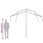 Sport si Outdoor - Camping - Copertine si adaposturi - Prelata de camping, gri și portocaliu, 300x294 cm, impermeabila, material oxford - Infinity.ro