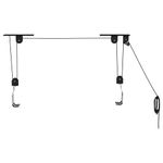 Sport si Outdoor - Ciclism - Accesorii pentru biciclete - Suporturi accesorii biciclete - Palanuri pentru biciclete cu suport pe tavan, 2 buc., 20 kg - Infinity.ro