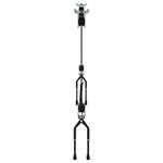 Sport si Outdoor - Ciclism - Accesorii pentru biciclete - Suporturi accesorii biciclete - Palanuri pentru biciclete cu suport pe tavan, 2 buc., 20 kg - Infinity.ro